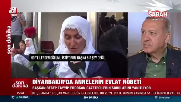 Başkan Erdoğan: Beni en çok duygulandıran gözlerinde umutsuzluk yoktu! | Video