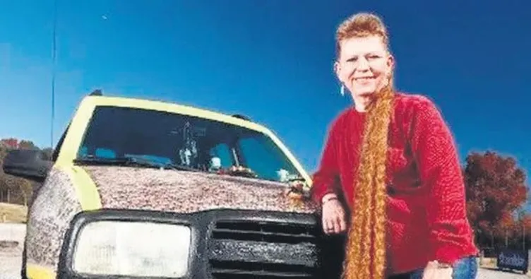 En uzun saç yelesiyle Guinness’e girdi