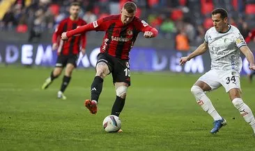 Süper Lig: Gaziantep’te gol sesi çıkmadı!