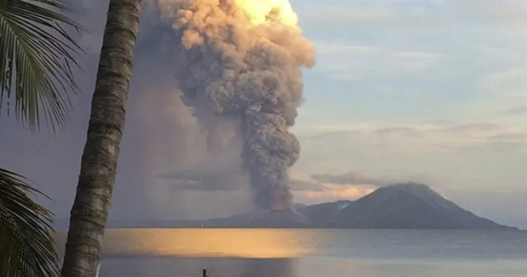 Papua Yeni Gine’de volkanik patlama nedeniyle ada boşaltıldı