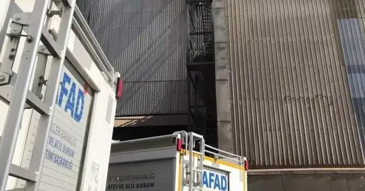 Kıyafeti vinç şaftına dolanan işçi öldü