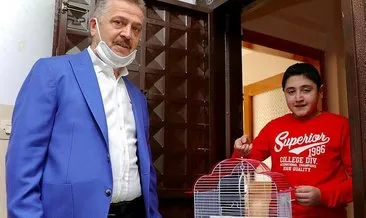 Başkan Erdoğan’dan kuş istedi hayali gerçek oldu