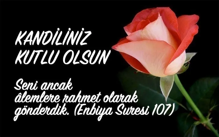Resimli ve yeni Regaip Kandili mesajları ile Kandiliniz Mübarek Olsun! 2021 Kısa, uzun, yazılı, dualı, resimli Regaib Kandil mesajları sözleri burada!