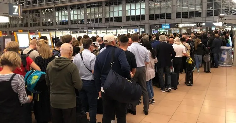 Hamburg Havalimanı’nda güvenlik alarmı