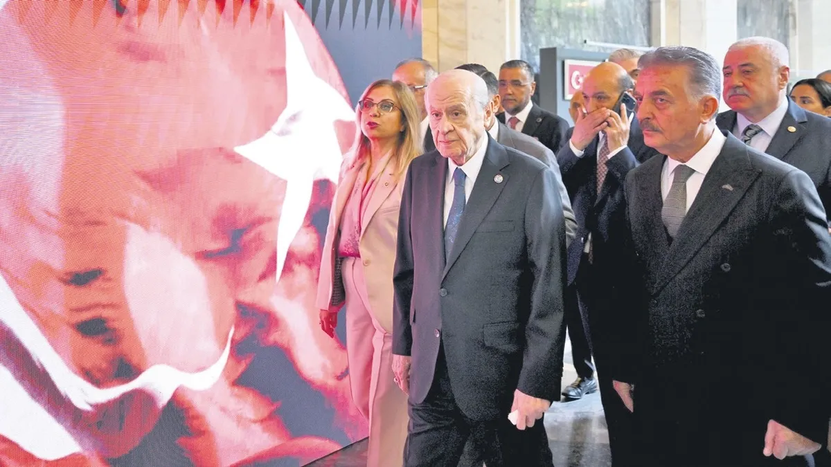 MHP Genel Başkanı Devlet Bahçeli, TBMM'de konuştu.