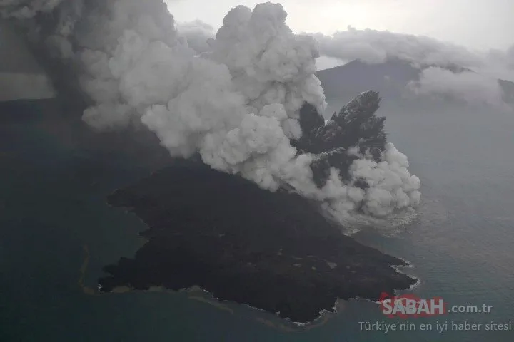 Endonezya’da felaketin merkezi böyle görüntülendi