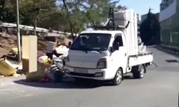 İstanbul-Şişli'de sokaklara kullanılmayan eşyaları bırakanlara para cezası #istanbul