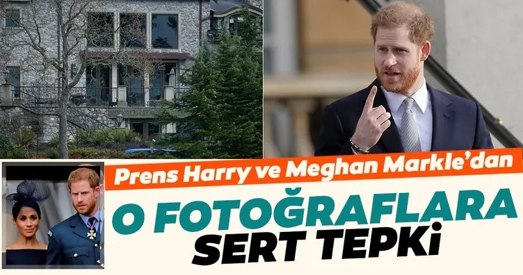 Meghan Markle ve Prens Harry çiftinden o fotoğraflara sert tepki! Tek kelimeyle ’taciz’