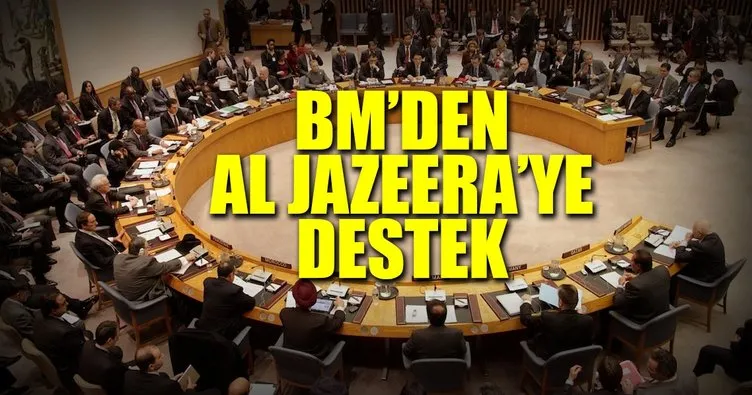 BM’den Al Jazeera’nın kapatılması talebine tepki