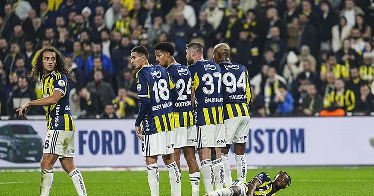 Fenerbahçe, ligde 3. kez puan kaybetti!