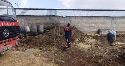 Besni’de 6 köyde örtü ve anız yangını
