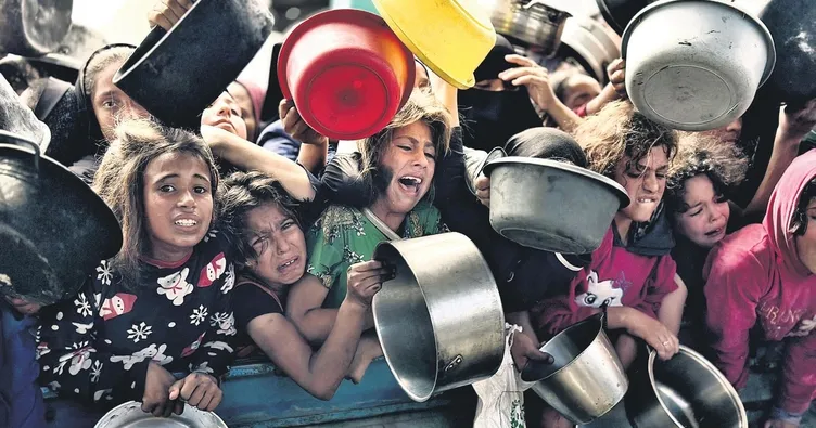 Açlıktan ölüyoruz