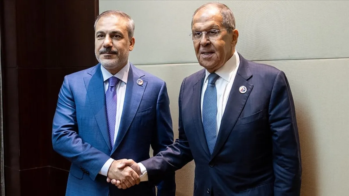 Bakan Fidan Rus mevkidaşı Lavrov ile görüştü Bakan Fidan Rus mevkidaşı Lavrov ile görüştü