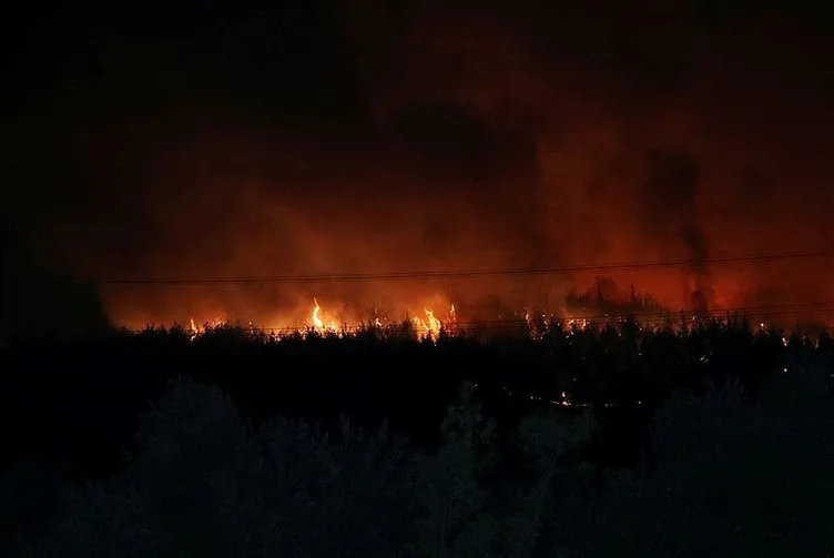İzmir Kınık’taki orman yangını kontrol altına alındı