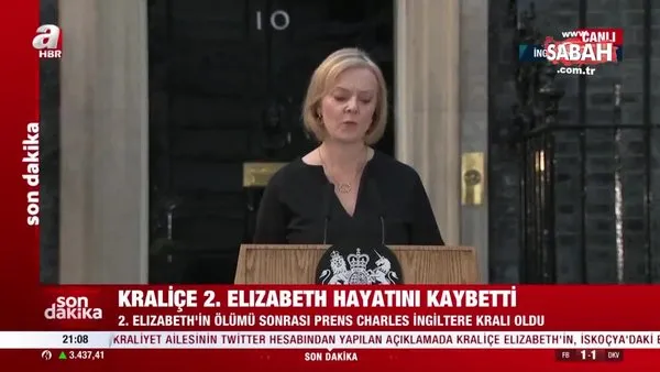 Son dakika haberi | Kraliçe 2. Elizabeth hayatını kaybetti: İngiltere Başbakanı Liz Truss'tan ilk açıklama | Video
