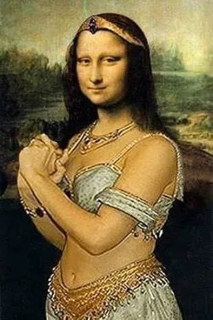 Mona Lisa çıplak!