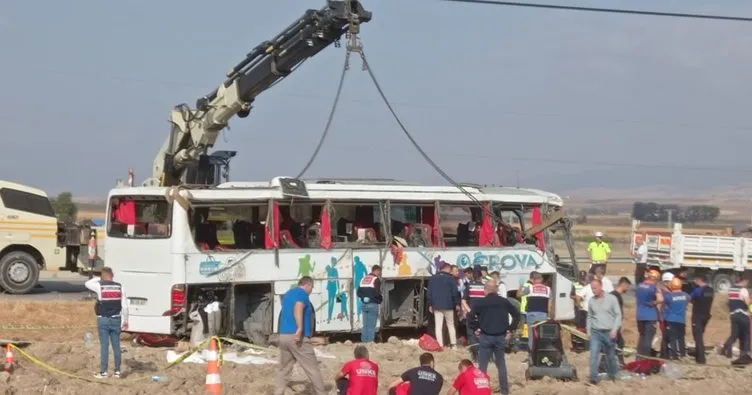 6 kişinin öldüğü otobüs kazasının şoförü tutuklandı