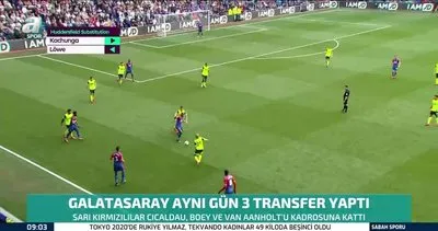 Galatasaray aynı gün 3 transfer birden yaptı | Video