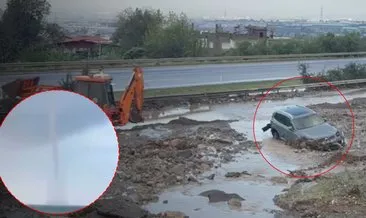 Hatay’da kuvvetli yağışlar hayatı felç etti: Bir yanda hortum diğer yanda heyelan! #hatay