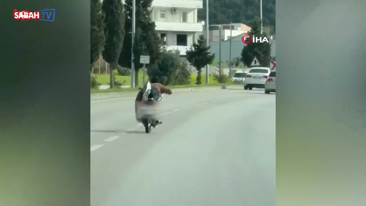 Akrobatik sürüş pahalıya patladı: 128 bin TL ceza yedi | Video