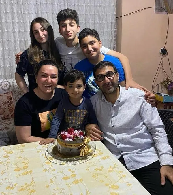 Umut Eymen ve ailesi