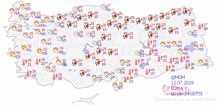 Meteoroloji’den son dakika hava durumu ve yağış uyarısı geldi! İstanbul’da çok kuvvetli yağış bekleniyor