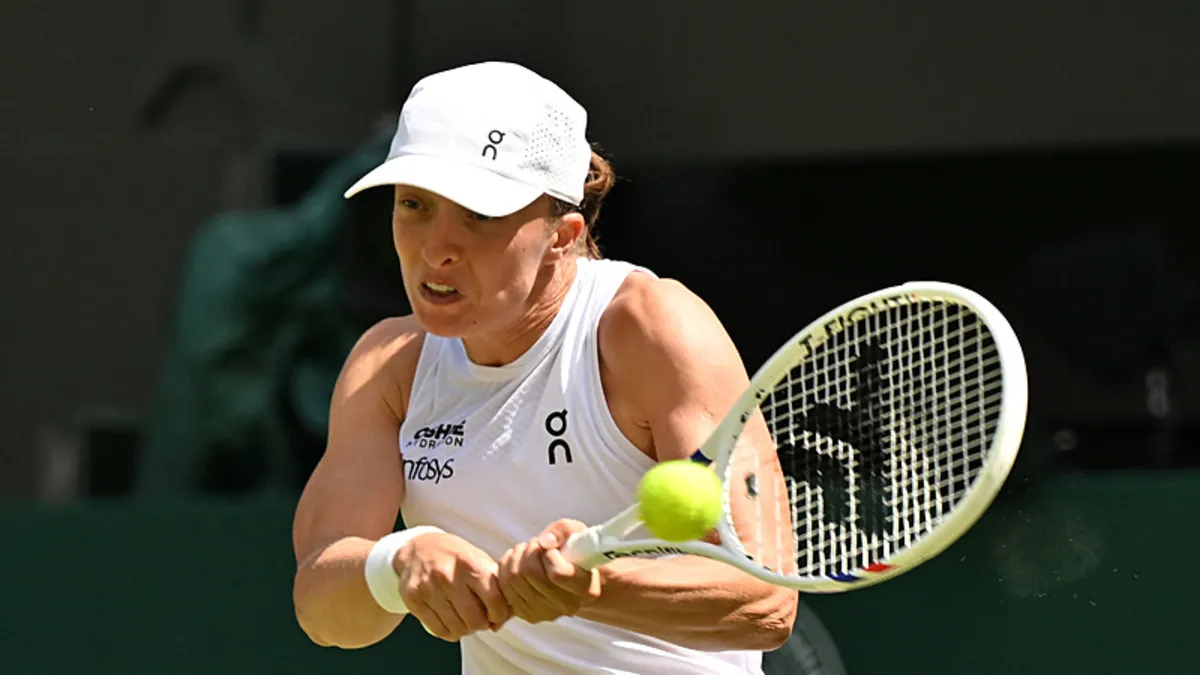 Iga Swiatek, Wimbledon’a veda etti! Iga Swiatek, Wimbledon’a veda etti!