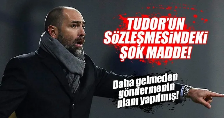 Galatasaray’dan Tudor’un sözleşmesine kritik madde