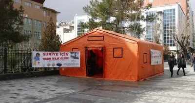 Siirt’te “Suriye için yolun iyilik olsun” yardım kampanyası başladı