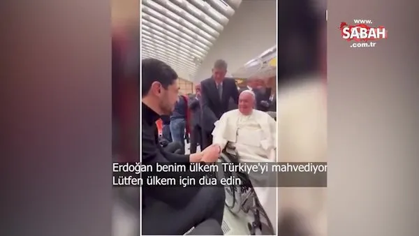 FETÖ’cü Enes Kanter'den skandal sözler! Papa’nın önünde diz çöküp Türkiye'yi kötüledi | Video