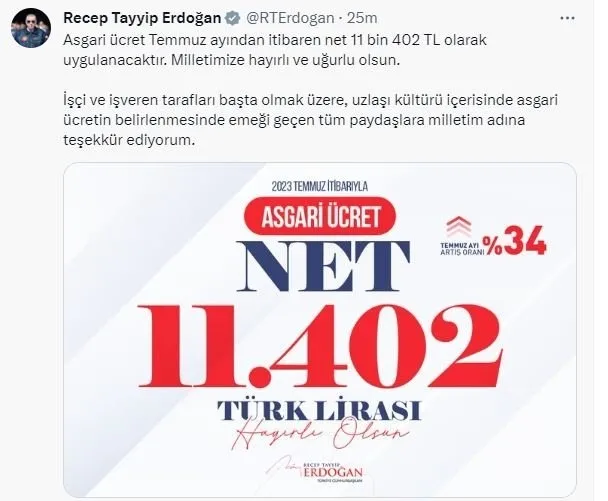 Başkan Erdoğan, işçi ve işveren temsilcilerini kabul etti