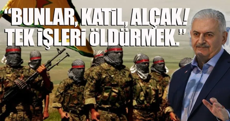 Bunlar katil alçak