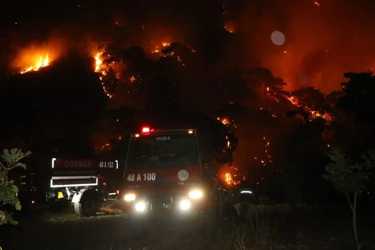 SON DAKİKA: Muğla Dalaman alev alev yanıyor! Validen açıklama geldi