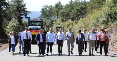 Düzce Belediye Başkanı Özlü, Korugöl yol yapım çalışmalarını yerinde inceledi #duzce