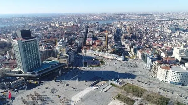 Taksim Camii'nnin yarısından fazlası tamamlandı