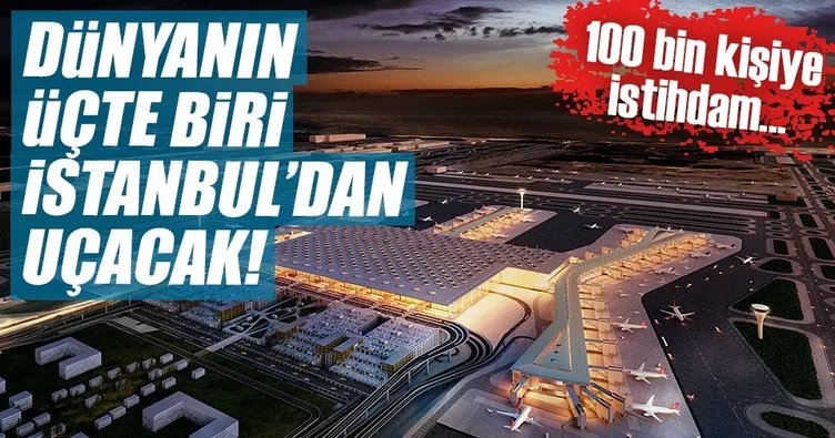 İstanbul Yeni Havalimanı sıçrama tahtası olacak
