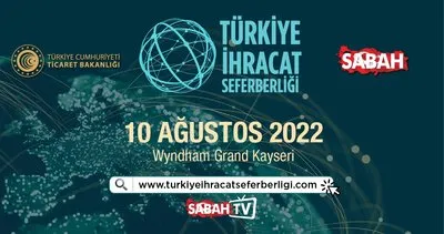 Türkiye İhracat Seferberliği Kayseri Zirvesi | CANLI YAYIN |