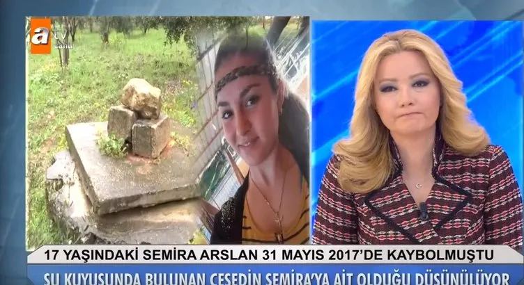 Müge Anlı’da son dakika olayı: 17 yaşındaki Semire Arslan’in cesedi su kuyusunda bulundu! Ellerini biri kesmiş gibi...