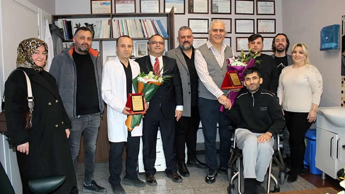 Kemik çimentosuyla bacağı kurtarıldı