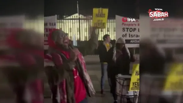 Beyaz Saray ve New York’ta “Yemen” protestosu | Video