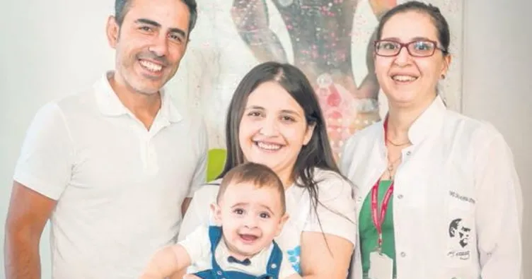 Tek böbrek üç deneme bir bebek