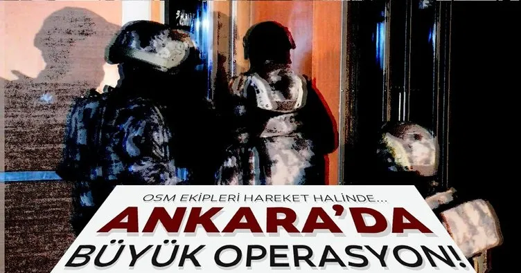 Ankara’da son dakika FETÖ operasyonu! 40 eski polis gözaltında