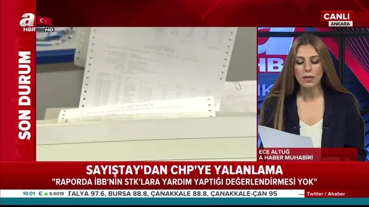 Sayıştay'dan CHP'ye yalanlama