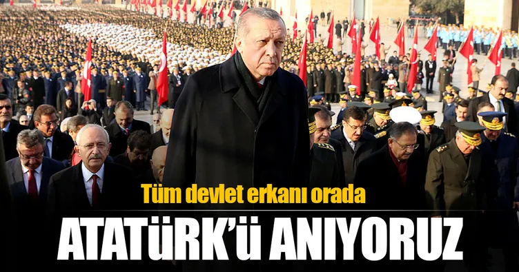 Atatürk'ü anıyoruz