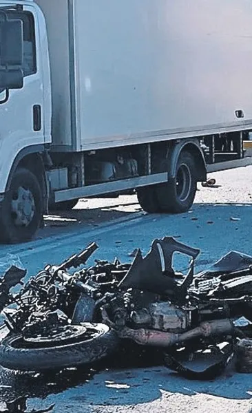 Motosikletli genç kızın hazin sonu