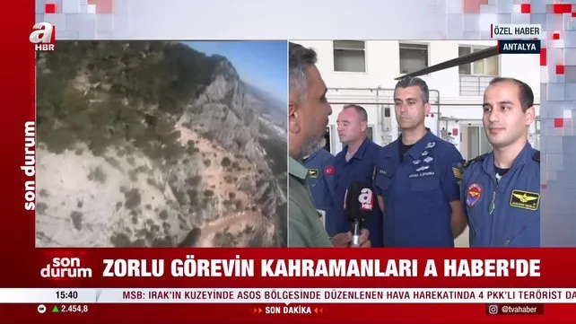 Antalya'daki teleferik faciası! Kurtarma operasyonu nasıl yapıldı? Zorlu görevin kahramanları A Haber'e konuştu | Video
