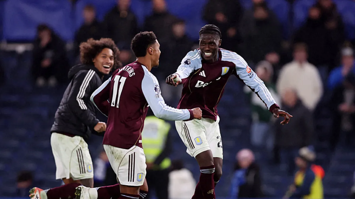 Aston Villa, Chelsea deplasmanında geri döndü! Aston Villa, Chelsea deplasmanında geri döndü!