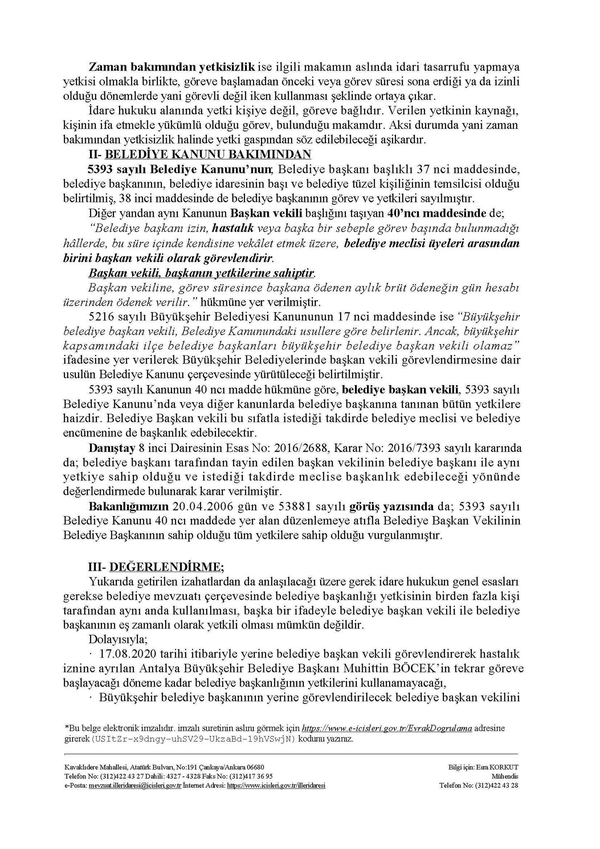 Son dakika: Antalya Büyükşehir Belediyesi'nde yetki krizi! Bakanlık devreye girdi - 1