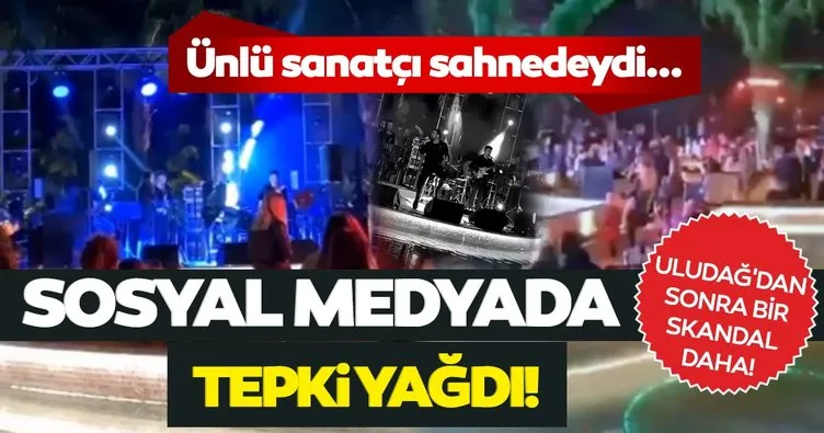 Son dakika: Sosyal medyayı ayağa kaldıran görüntüler! 5 yıldızlı otelde Murat Dalkılıç konseriyle eğlendiler...