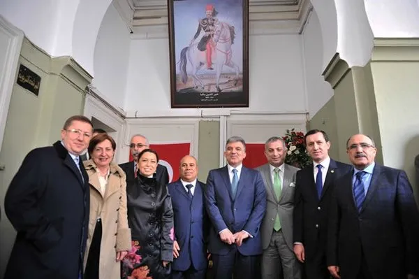 Abdullah Gül Tunus'ta